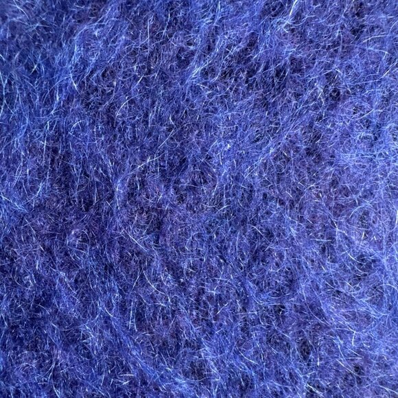Country Road Sweater Size X Small, Crew Neck, purple & blue, mohair blend, wool - Picture 8 of 13